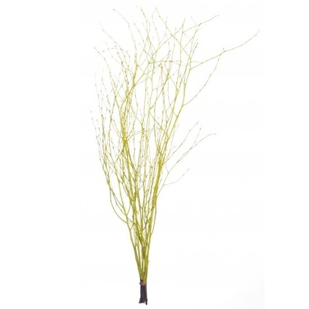 6x Yellow Easter branches 115 cm birch/artificial branches