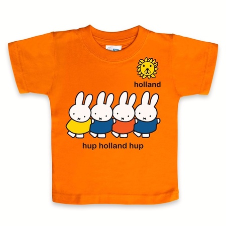 Miffy baby t-shirt orange