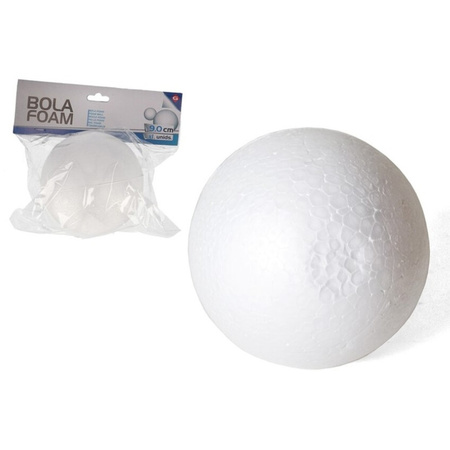Styrofoam DIY ball 9 cm