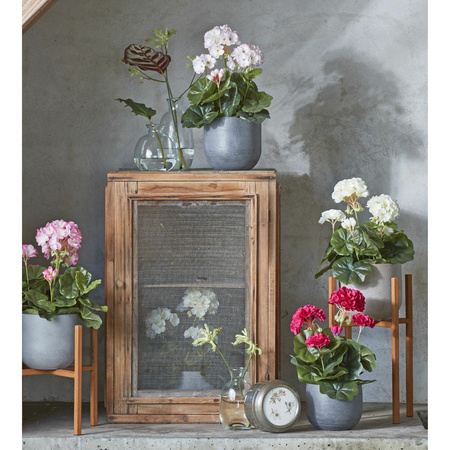 Plant stand/foot Ascot rust 25 x 24 cm