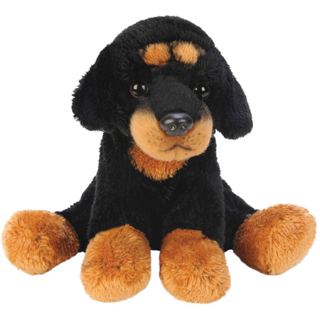 Soft toy animals Rottweiler dog 13 cm - Dogs