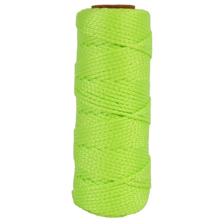 Rope/extension cord green 1.5 mm x 50 m