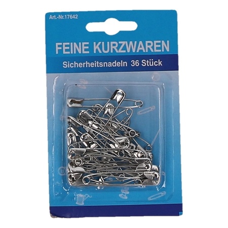 Safety pins 72 pieces